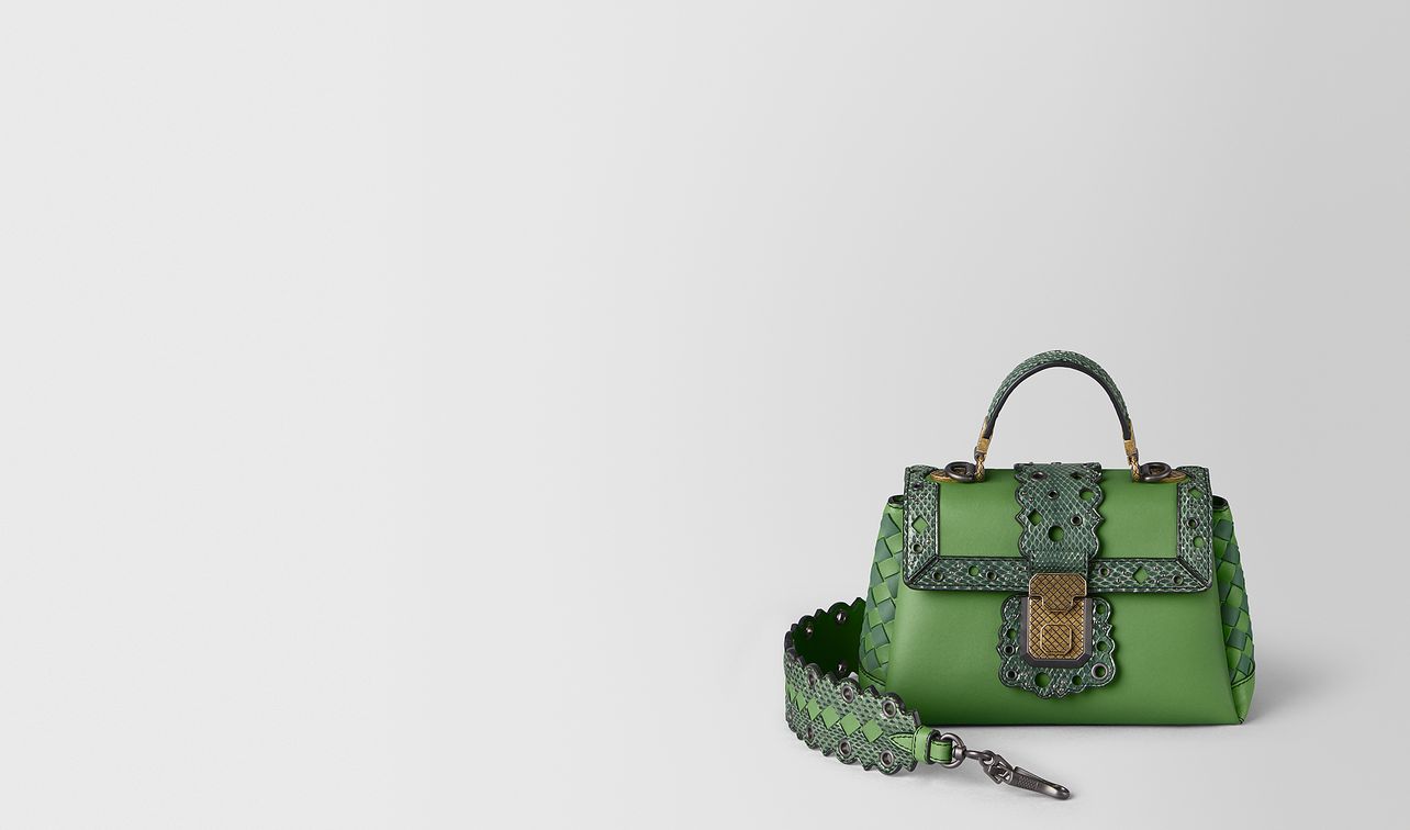 mini piazza bag in chequer lacy landing