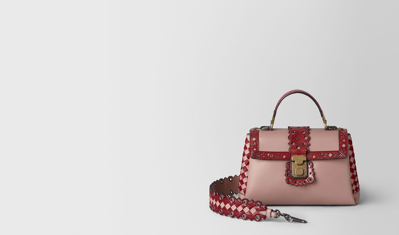 small piazza bag in chequer lacy landing