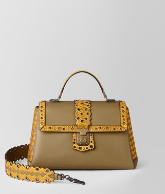 MEDIUM PIAZZA BAG IN CHECKER LACY 