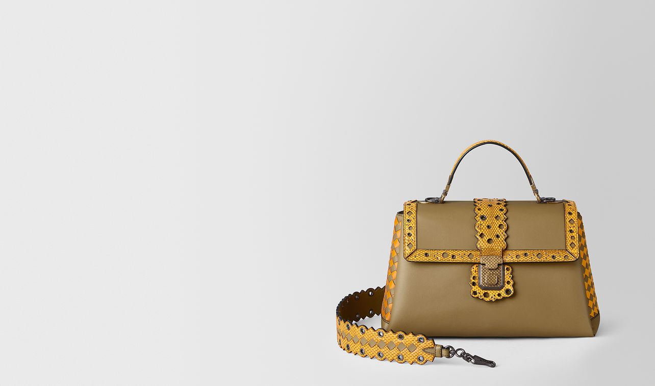 medium piazza bag in checker lacy landing