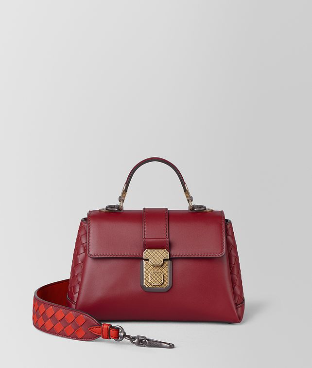 BOTTEGA VENETA MINI PIAZZA BAG IN CALF Top Handle Bag Woman fp