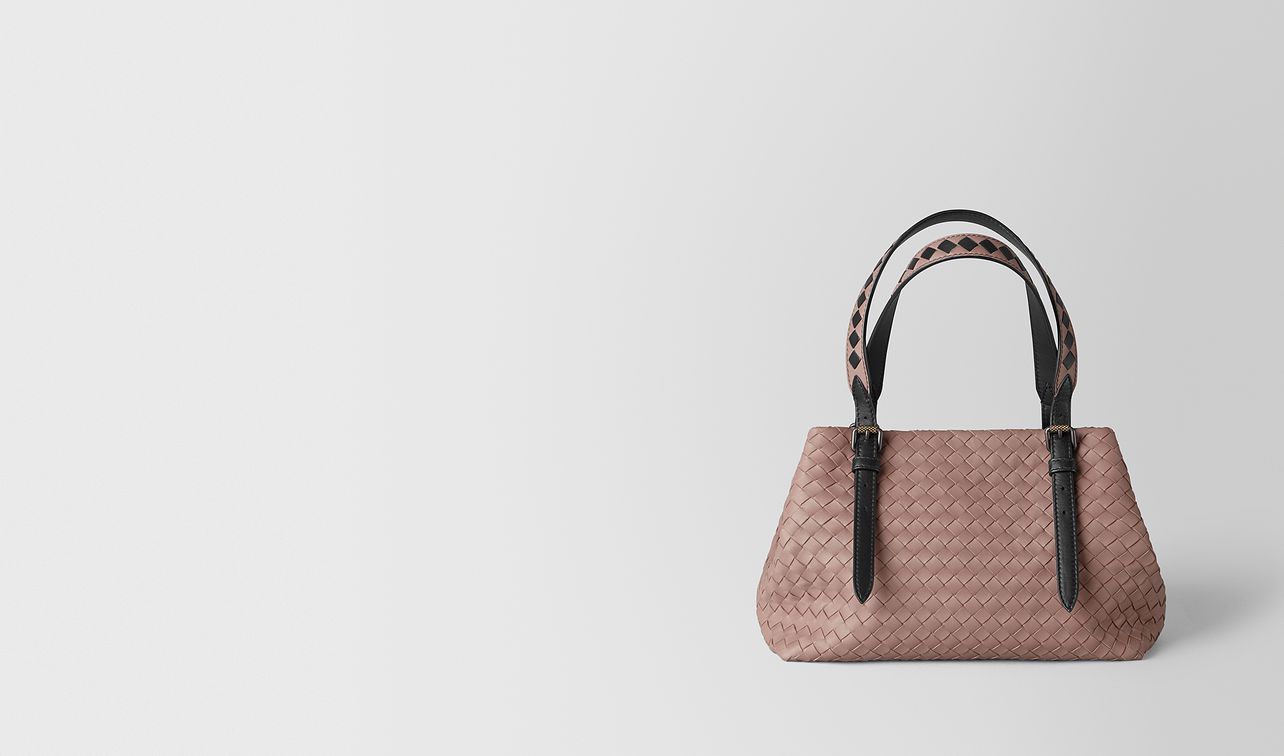 mini cesta bag in intrecciato nappa landing