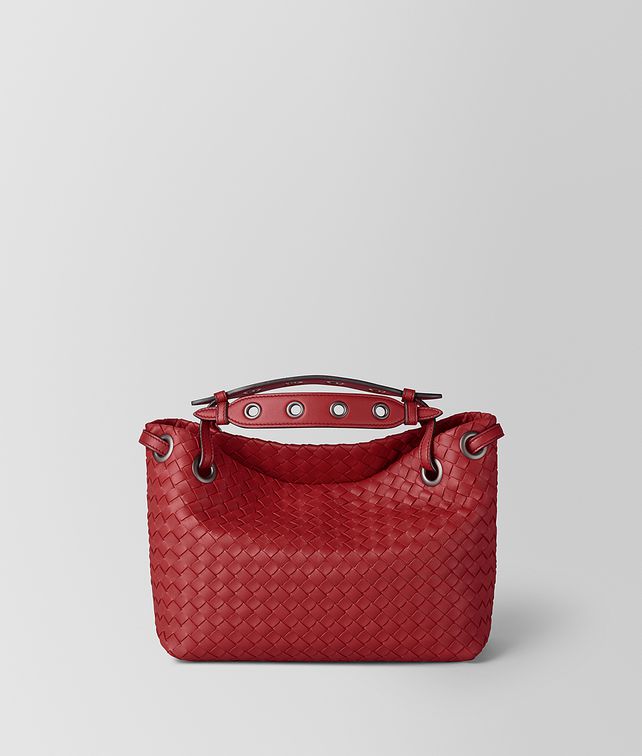 BOTTEGA VENETA BORSA GARDA PICCOLA IN INTRECCIATO NAPPA Shoulder Bag Donna fp