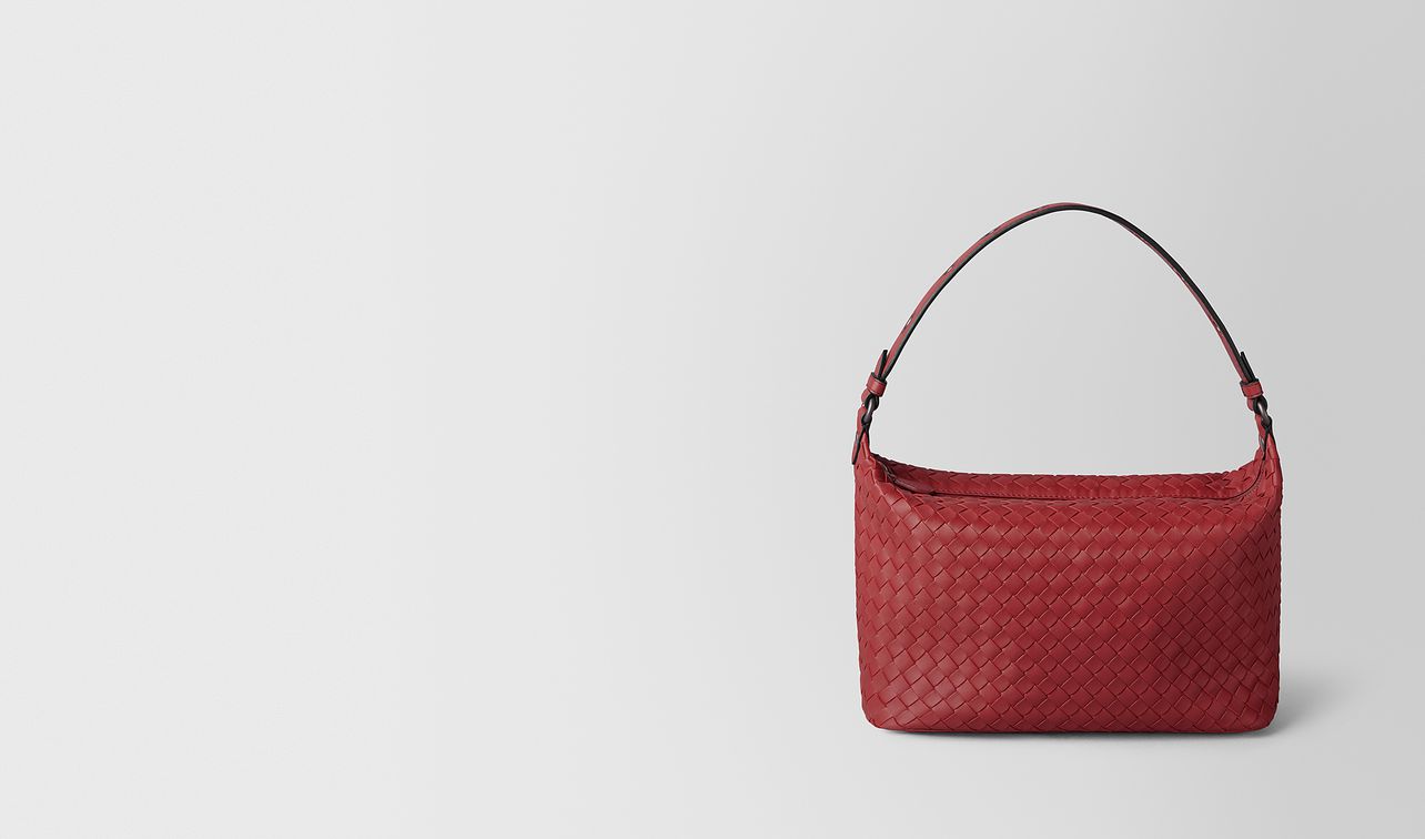 ciambrino bag in intrecciato nappa landing