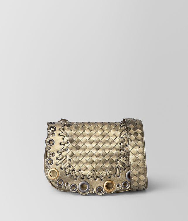 BOTTEGA VENETA BV LUNA BAG IN INTRECCIATO LACE Crossbody and Belt Bags Woman fp