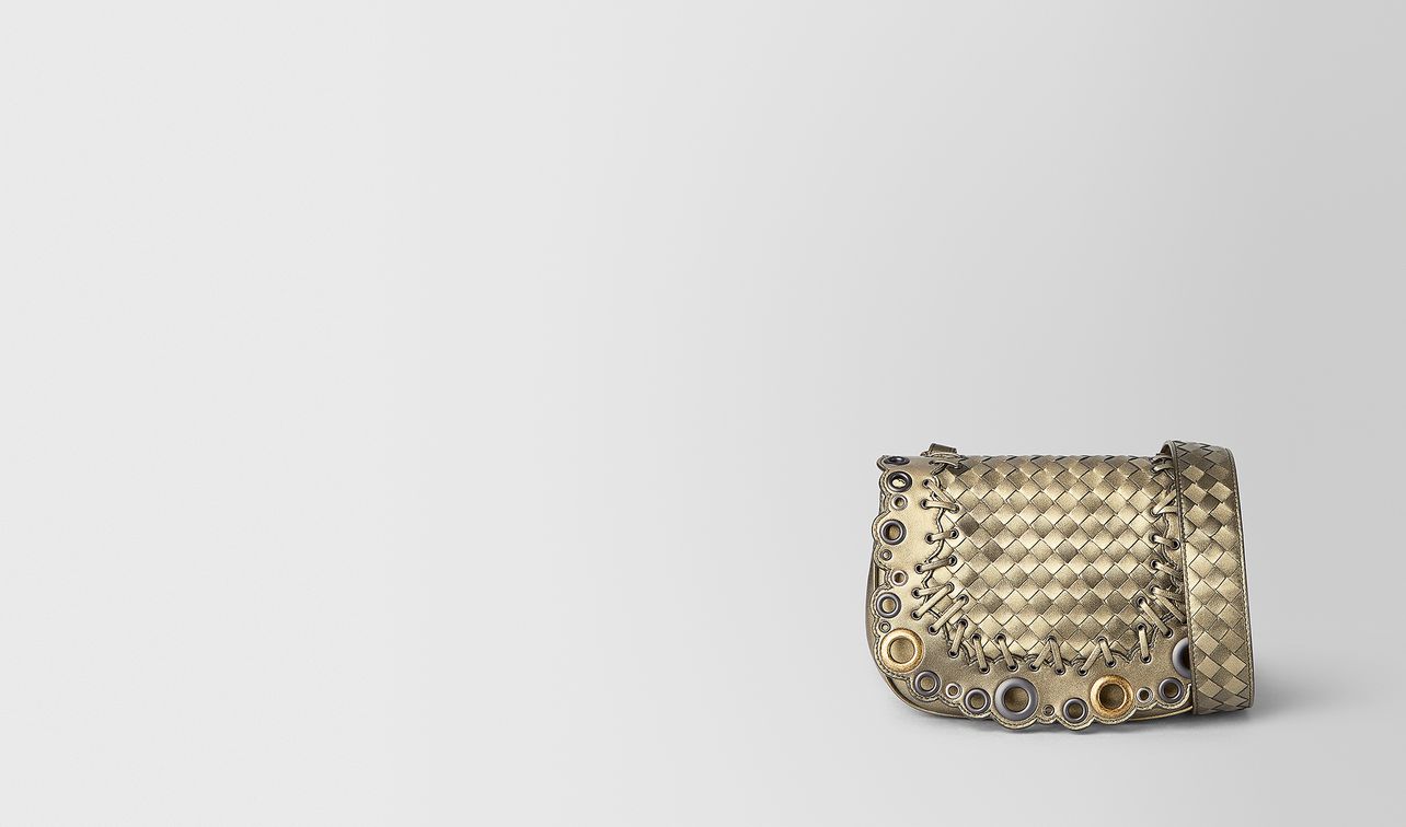 bv luna bag in intrecciato lace landing