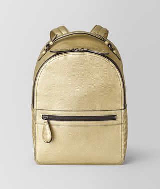 BACKPACK IN METALLIC CALF 