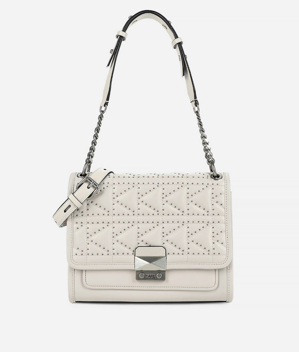 KARL LAGERFELD K/Kuilted Studs Handbag Handbag Woman f