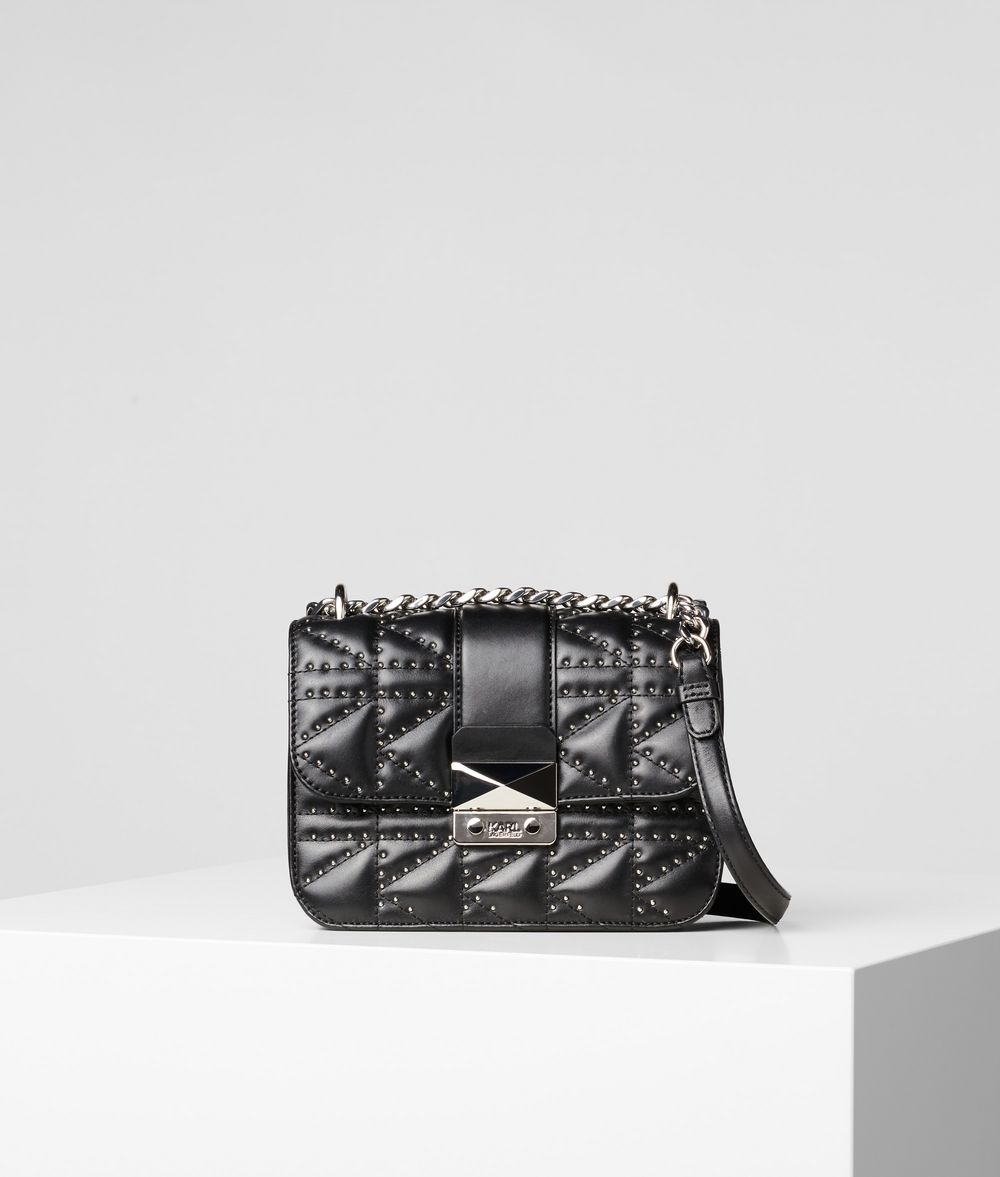 KARL LAGERFELD K/Kuilted Studs Crossbody Bag Crossbody Bag Woman f