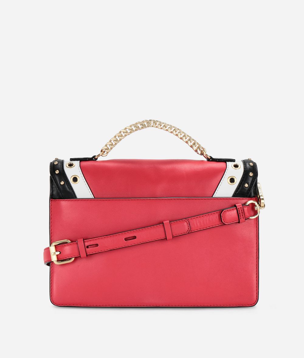 KARL LAGERFELD K/Klassik Special Eyelets Shoulder Bag Handbag Woman d