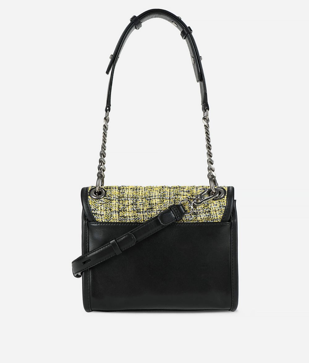 KARL LAGERFELD K/Kuilted Tweed Handbag Handbag Woman d