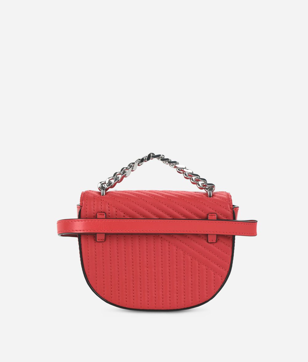 KARL LAGERFELD K/Signature Quilted Belt Bag Fanny pack Woman d