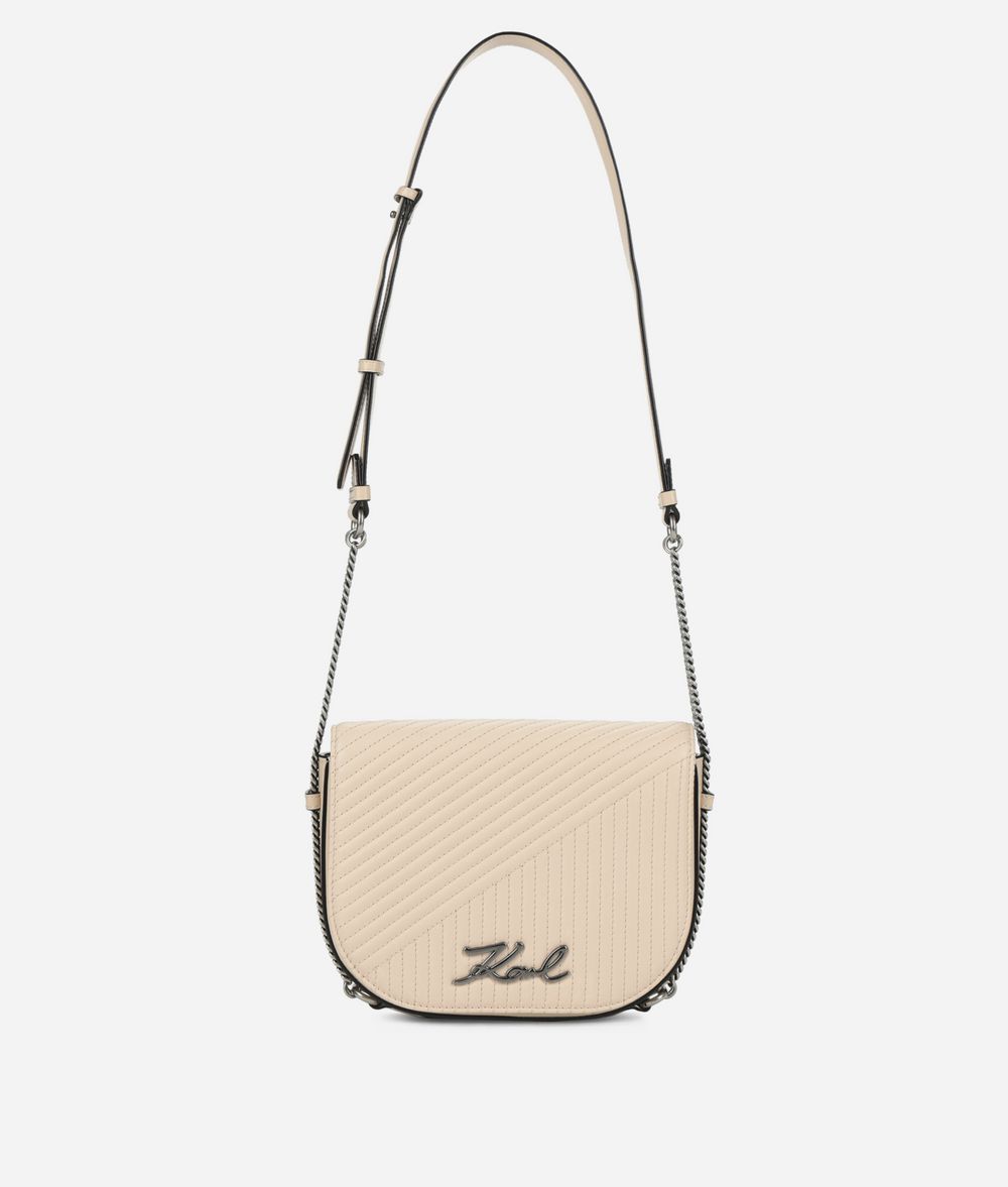 KARL LAGERFELD K/Signature Quilted Shoulder Bag Crossbody Bag Woman f