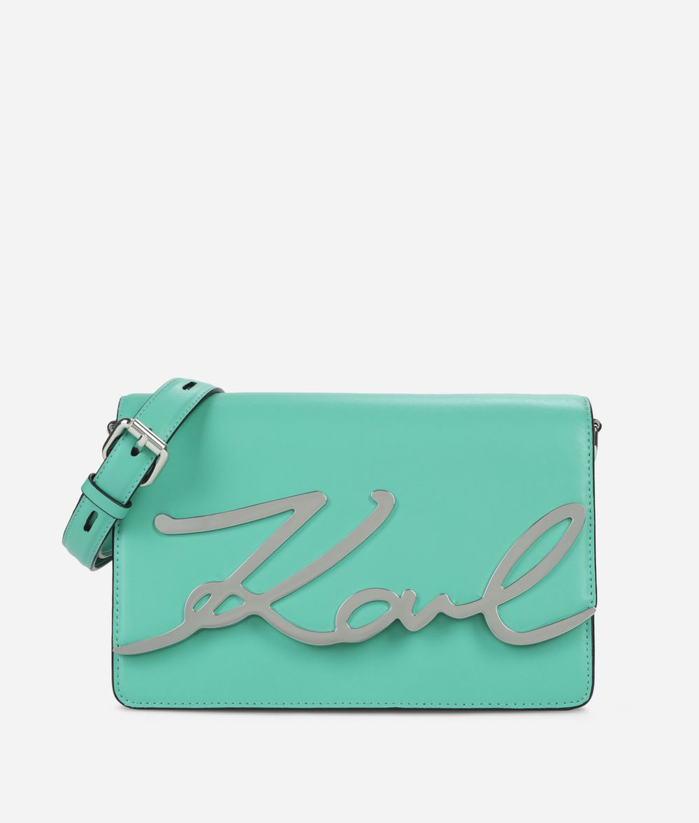 KARL LAGERFELD K/Signature Shoulder Bag Handbag Woman f