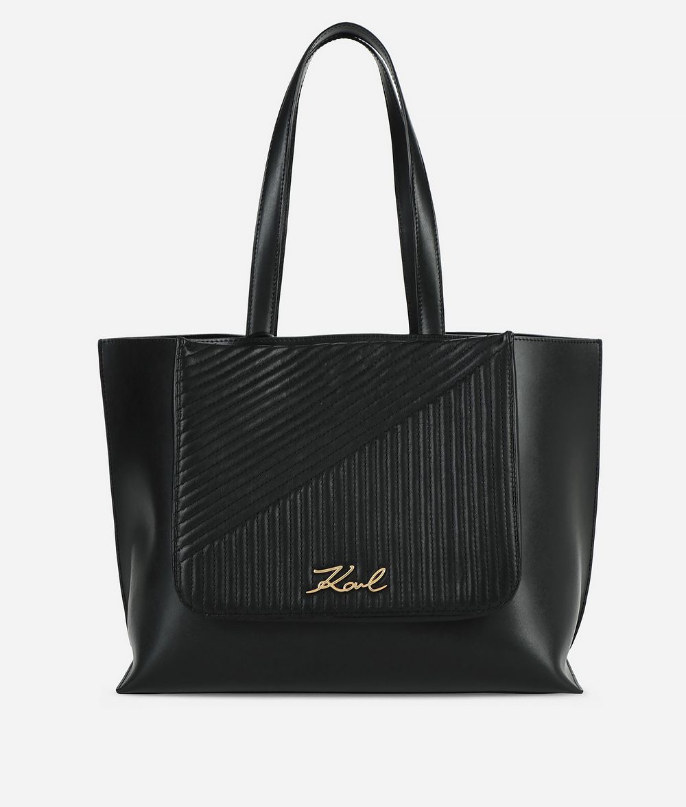 KARL LAGERFELD Стёганая сумка-шоппер K/Signature Сумка-шоппер Для Женщин f