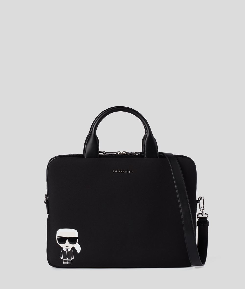 KARL LAGERFELD K/Ikonik Laptop Sleeve Pouch E f