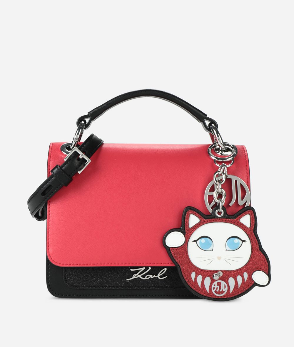KARL LAGERFELD K/Tokyo Pleated Shoulder Bag Handbag Woman f