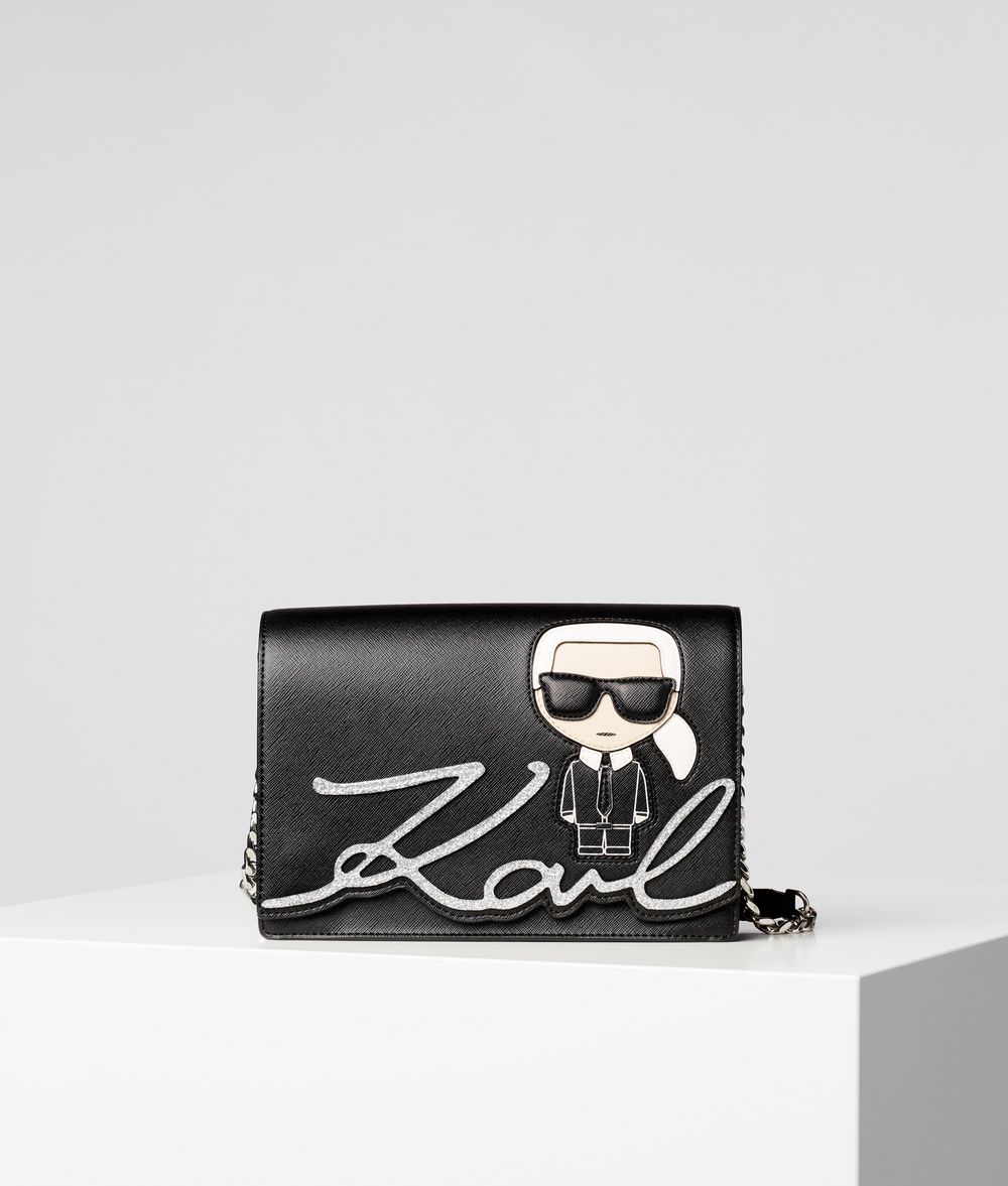 KARL LAGERFELD K/Ikonik Schultertasche Handtasche Damen f