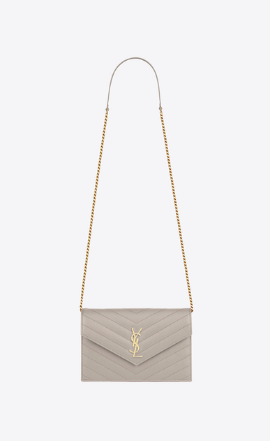 saint laurent envelope chain bag