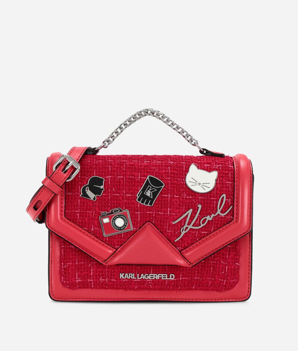 KARL LAGERFELD K/Klassik Pins Shoulder Bag Handbag Woman f