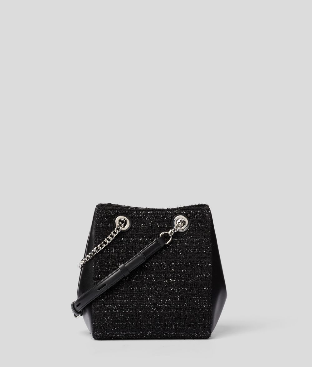 KARL LAGERFELD K/Klassik Pins Bucket Bag Drawstring bag Woman d