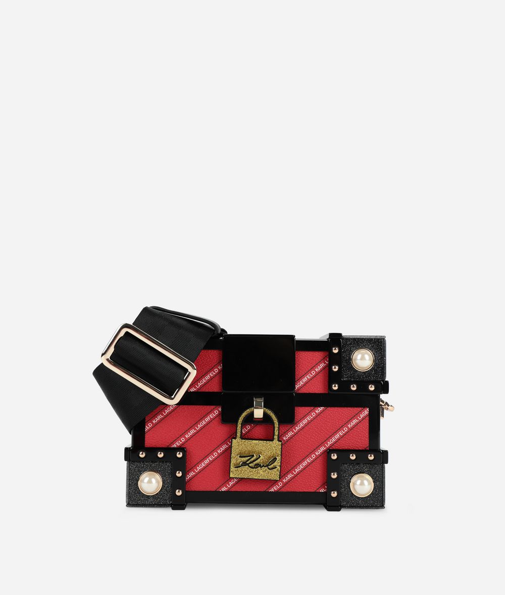 KARL LAGERFELD Karl Treasure Box Minaudière Minaudière Woman f