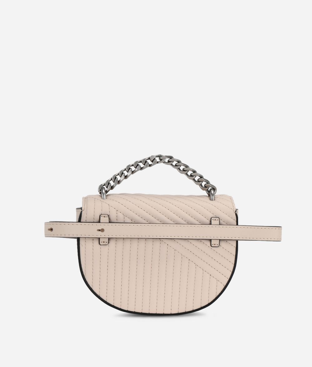 KARL LAGERFELD K/Signature Quilted Belt Bag Fanny pack Woman d