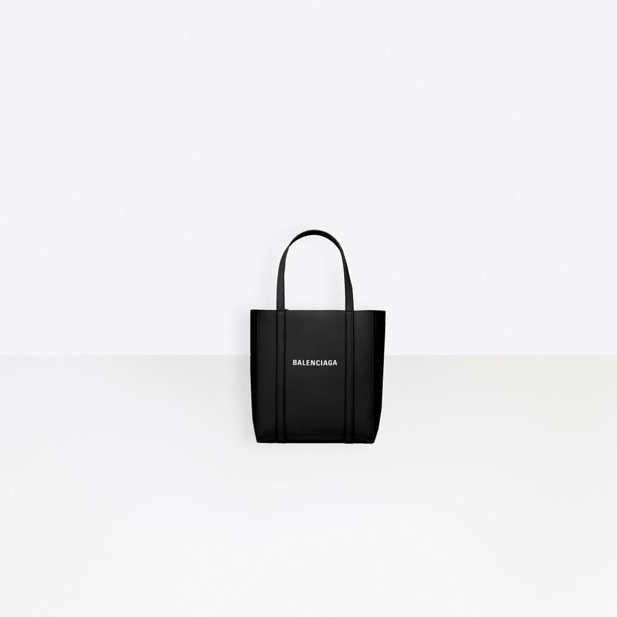 balenciaga everyday small leather tote bag