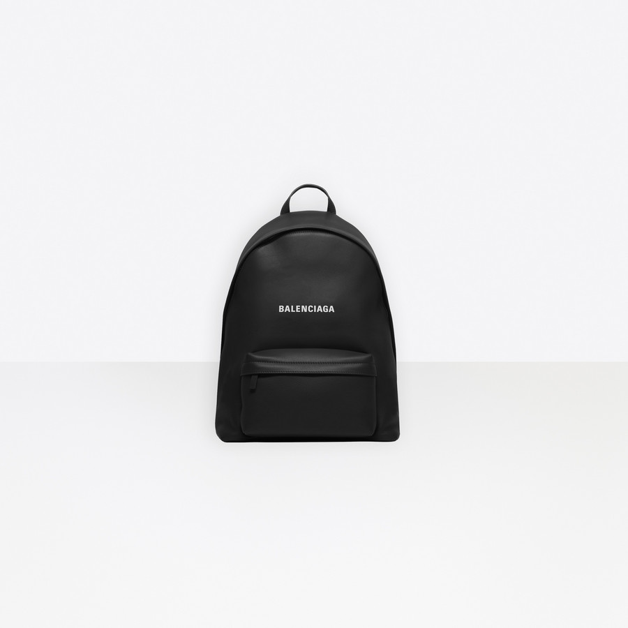 black balenciaga backpack