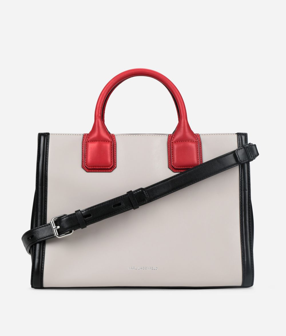 KARL LAGERFELD K/Klassik Quilted Colourblocked Tote Tote Woman d