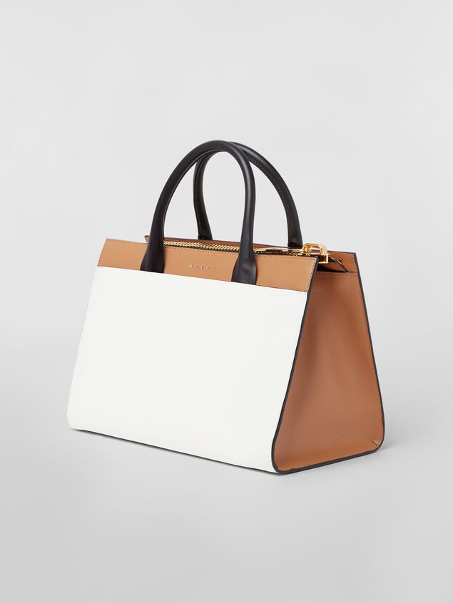 Handbag Marni Large LAW bag in leather Woman