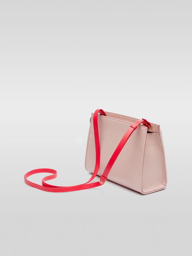 Bandolier Marni LAW bag in leather and sheepskin Woman