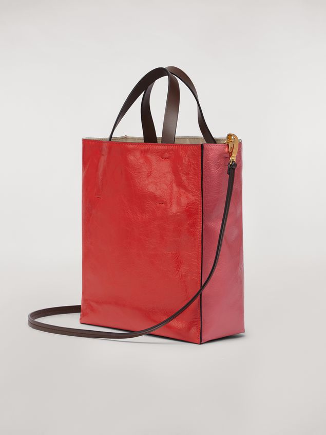 Shopping Bag Marni MUSEO SOFT bag in shiny leather Woman