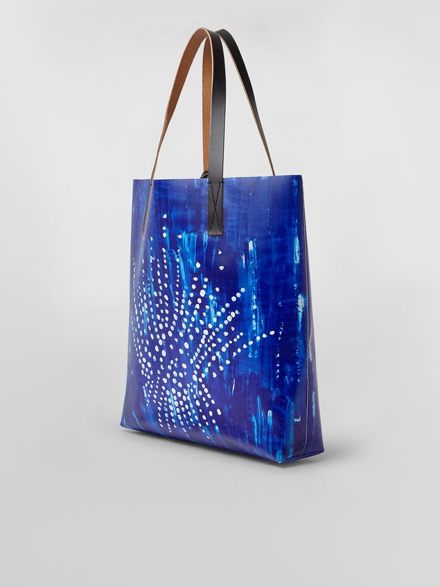 Shopping Bag Marni SHOPPING bag in PVC with Estia print Woman