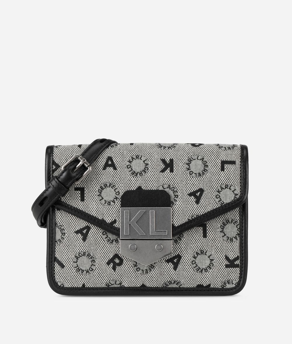 KARL LAGERFELD K/Jacquard Small Crossbody Crossbody Bag Woman f