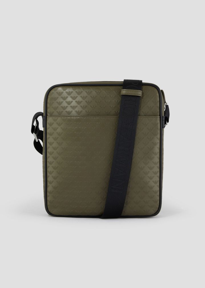 armani all over print pouch