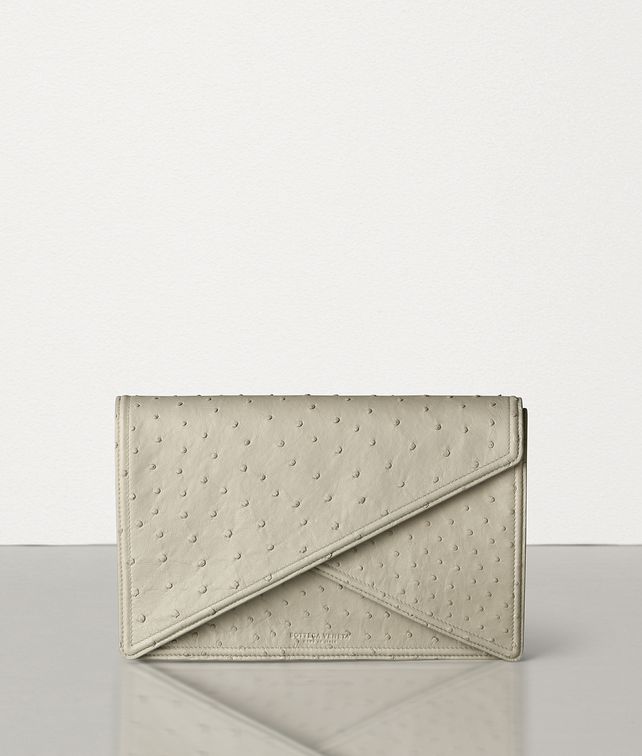 BOTTEGA VENETA BV CLUTCH IN STRUZZO Clutch Woman fp