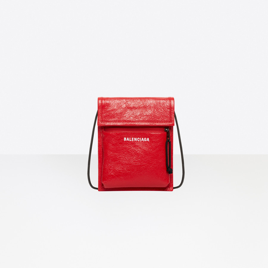 balenciaga red handbag