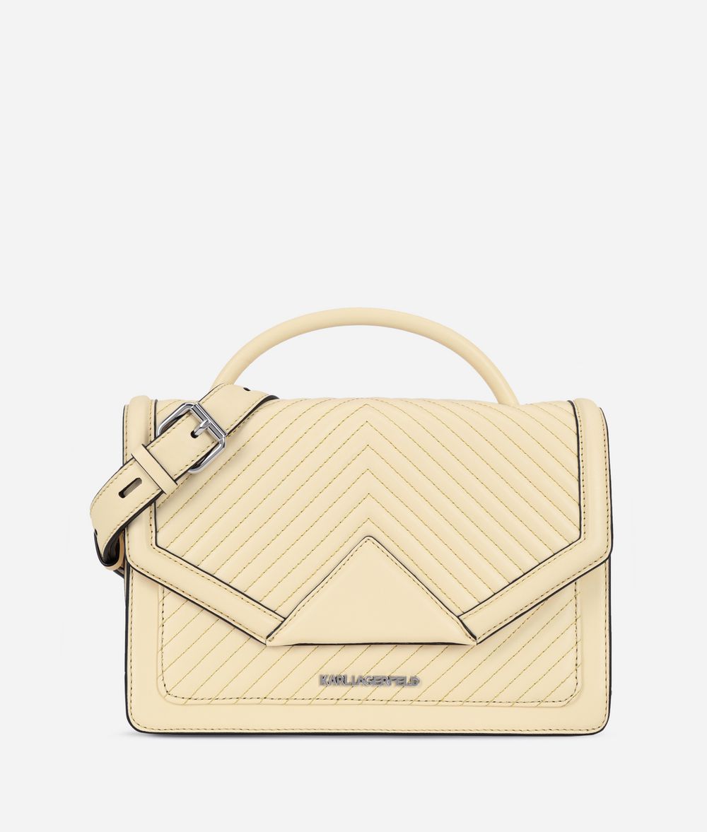 KARL LAGERFELD K/Klassik Quilted Shoulder Bag Handbag Woman f