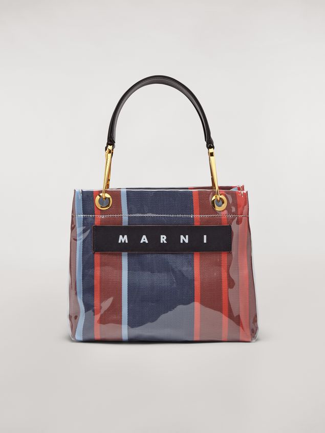 Download GLOSSY GRIP Bag With Handles In Striped Polyamide from the Marni Spring/Summer 2020 collection ...