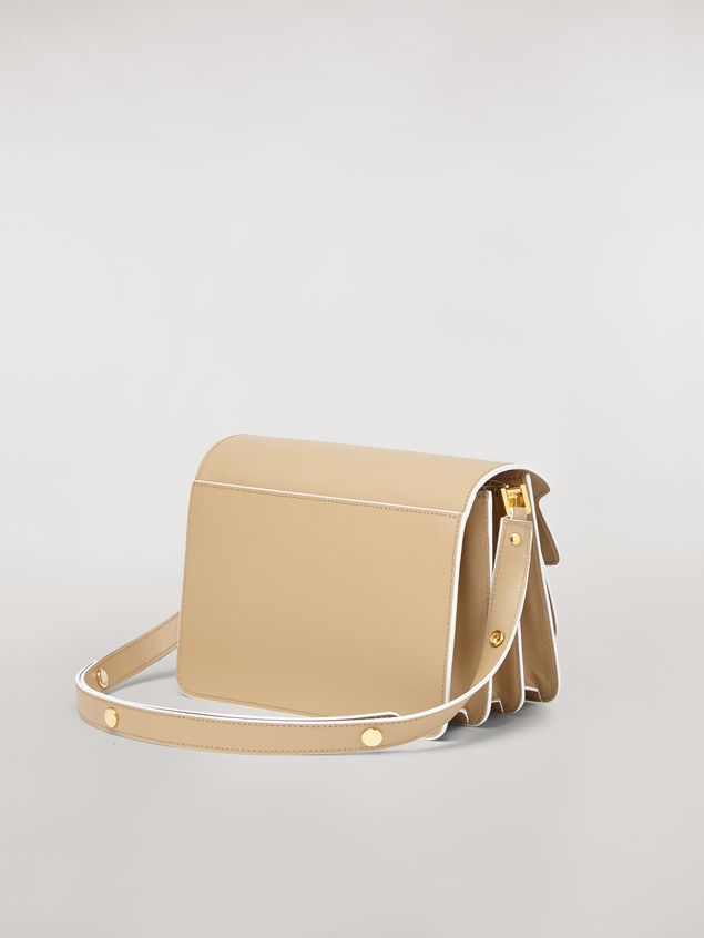 Trunk Bag Marni TRUNK bag in mono-coloured saffiano calfskin Woman