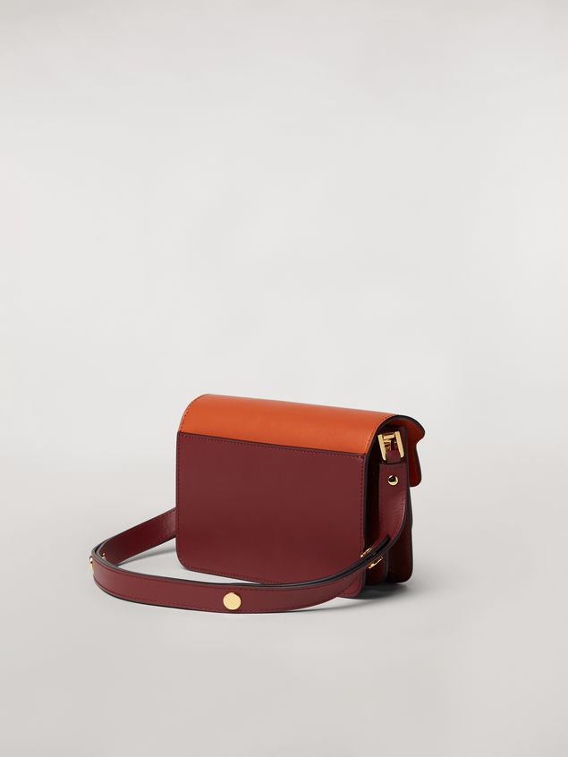 Trunk Bag Marni TRUNK minibag in three-tone calfskin Woman
