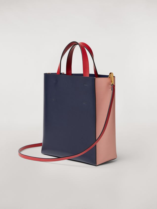 Shopping Bag Marni MUSEO bag in calfskin pink Woman