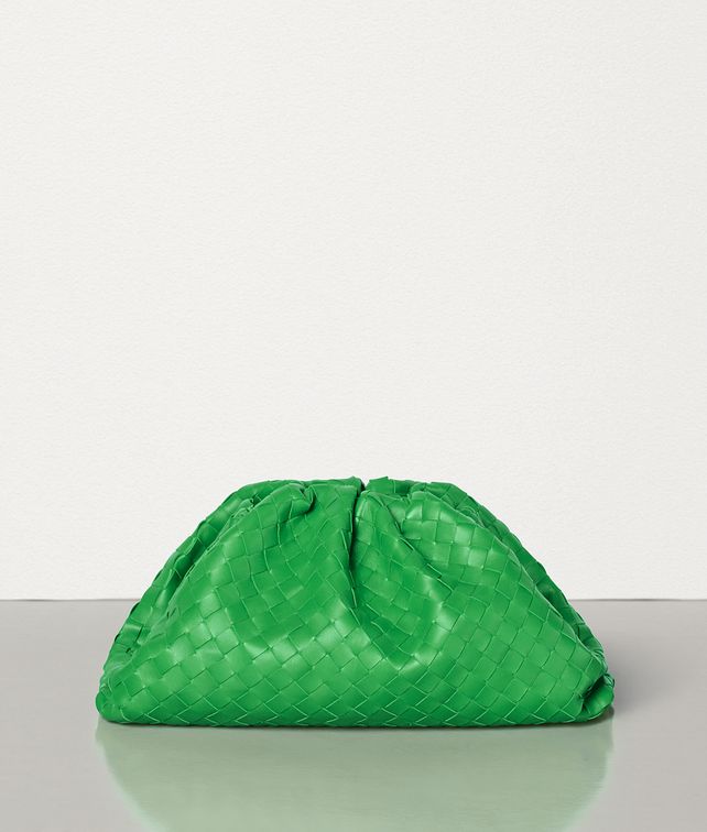 BOTTEGA VENETA POCHETTE THE POUCH IN MAXI INTRECCIO Pochette Donna fp