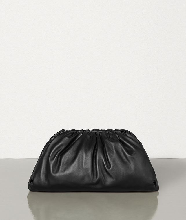 BOTTEGA VENETA THE POUCH IN BUTTER CALF LEATHER Clutch Woman fp