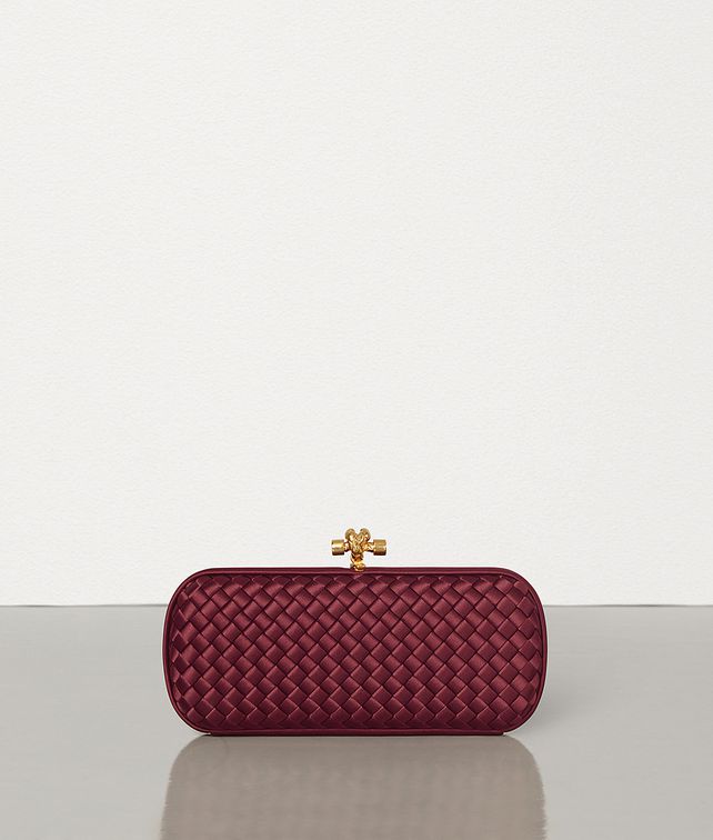 BOTTEGA VENETA STRETCH KNOT IN INTRECCIATO IMPERO Clutch Woman fp