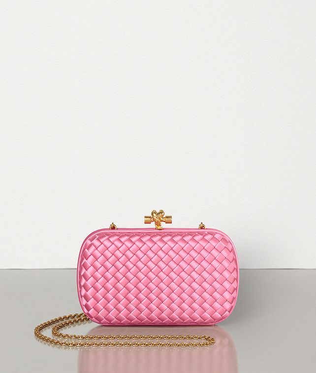 BOTTEGA VENETA CHAIN KNOT IN INTRECCIATO IMPERO Clutch Woman fp