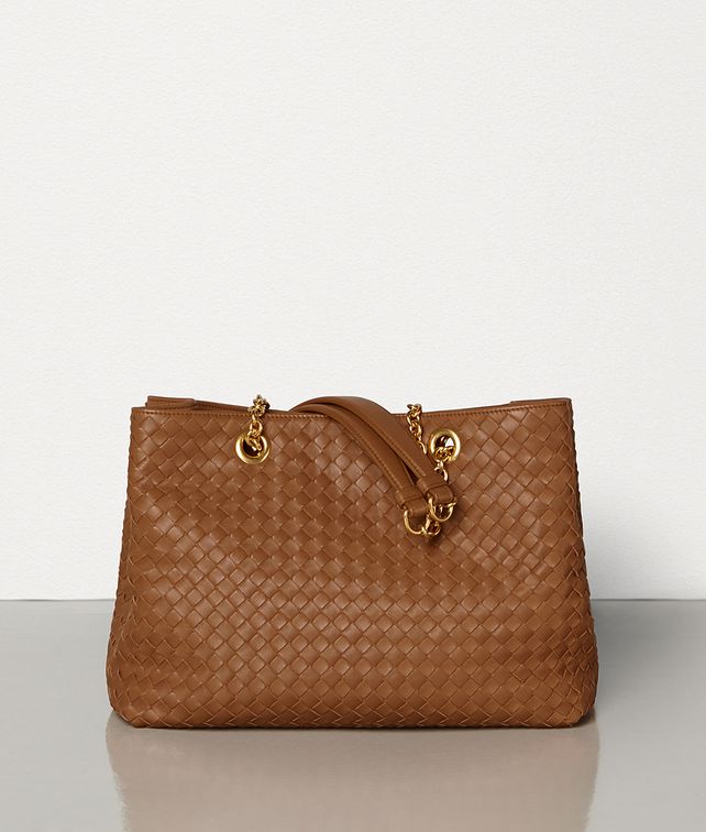 BOTTEGA VENETA SMALL TOTE IN INTRECCIATO NAPPA Tote Bag Woman fp