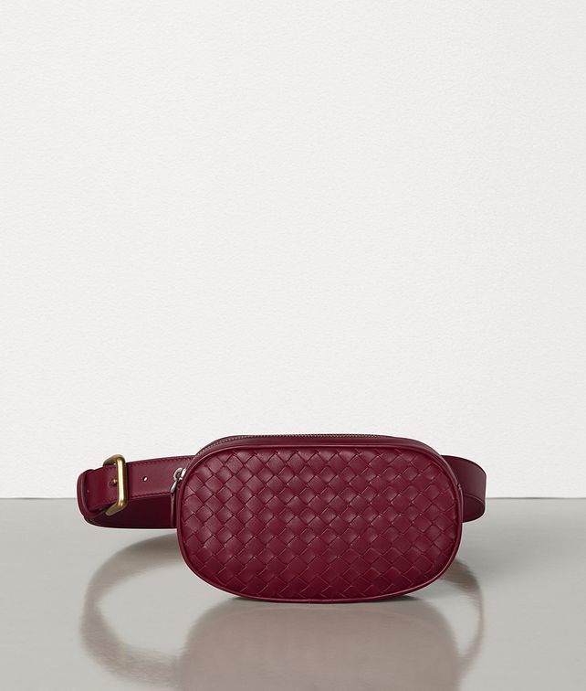 BOTTEGA VENETA BELT BAG IN INTRECCIATO NAPPA Crossbody and Belt Bags Woman fp