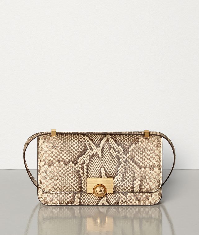 BOTTEGA VENETA BV CLASSIC BAG IN PYTHON LEATHER Shoulder Bag Woman fp